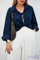 شومیز کراپ ینزی پفکی