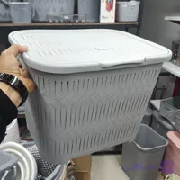 سبد لباس کوتاه لیمون طرح بامبو