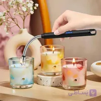 فندک لیزری آشپزخانه قابل شارژ مدل فنری