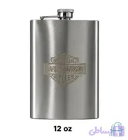 هیپ فلاسک استیل(قمقمه جیبی) طرح دار مدل (05)9.10.12OZ