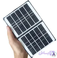 پنل خورشیدی تاشو با کابل های شارژر ولتاژ 5 ولت-4 وات