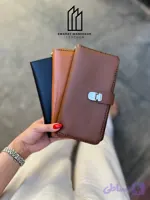 کیف پول چرمی قفل مگنتی مدل کیهان | عمارت ماندگار