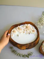 شمع چوبی بابونه