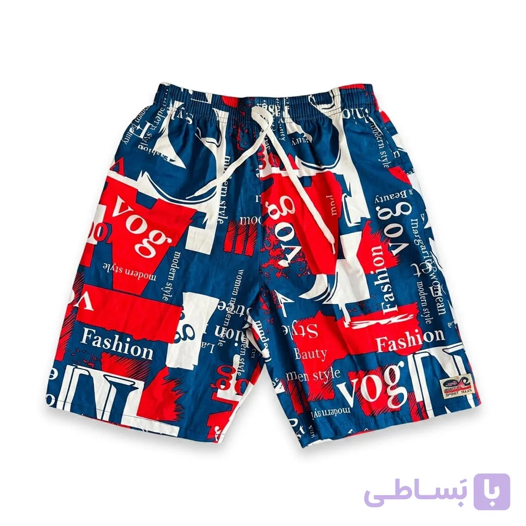 شلوارک مردانه جی جی کلاب کد 141 تولید ایران ( ایکس لارج )