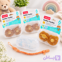 پستانک ارتودنسی هرکولس ( طرح اونت ) مدل Soother Pacifier مناسب ۶ ماه به بالا همراه با بند پستانک