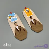 جوراب مچی نخ پنبه پاتریس مدل لئون