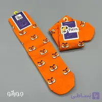 جوراب ساقدار نخ پنبه پاتریس مدل گارفیلد