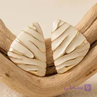 گوشواره آویز زنانه مدل اشکی دفرمه | خرید اکسسوری خاص از بو تیک