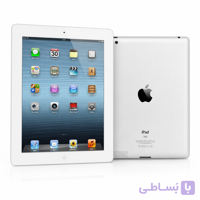 تبلت Apple iPad 4 64GB Wi-Fi | White + Kitty Cover