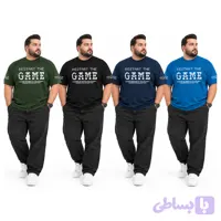 تیشرت مردانه سایز بزرگ طرح “Restart The Game” استایل کژوال با طرح خاص
