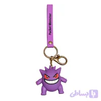 جاکلیدی و آویز فانتزی طرح گنگار (Gengar) 6 سانتی