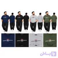 تیشرت مردانه سایز بزرگ طرح NY؛ استایل خیابانی در اوج راحتی