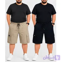 شلوارک سایز بزرگ شش جیب
