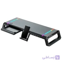 پایه زیر مانیتوری و هاب 4 پورت USB تسکو GMS 2034