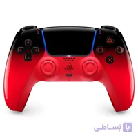 دسته PS5 مدل DualSense – قرمز مشکی Techno Red