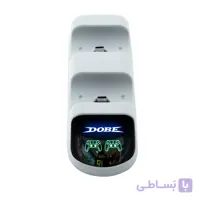شارژر دسته PS5 – چراغ‌دار سفید