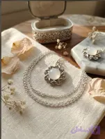 پلاک گردنی جواهر زنانه