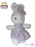 عروسک خرگوش پاپیونی