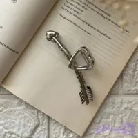کلیپس فلزی قلب تیر خورده