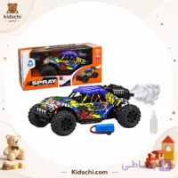 ماشین افرود کنترلی دودزا شارژی گرافیکی best toys کد ۶۲۰-۱
