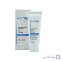 ژل کرم آبرسان میریک حاوی هیالورونیک اسید مناسب پوست کم آب و دهیدراته حجم ۵۰ میل