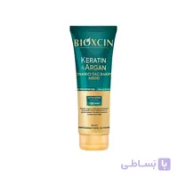 ماسک کاسه ای مو ترمیم کننده و بازسازی حاوی کراتین و آرگان بیوکسین سبز اورجینال(Bioxcin)