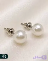 گوشواره میخی مروارید کد68