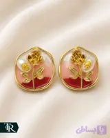 گوشواره میخی میناکاری کد17