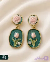 گوشواره میخی میناکاری کد16 (کد XDZ9Z)