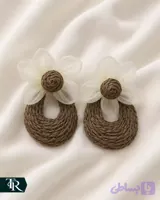 گوشواره میخی کنفی کد47