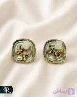 گوشواره میخی میناکاری کد15