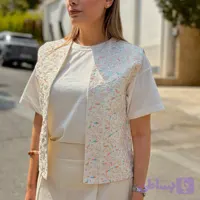 وست مدل ترنج طرح بته جقه - 4101