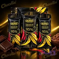 شکلات تلخ اولدوز Ulduz 95درصد 250گرم