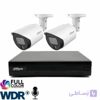 پک حرفه ای داهوا میکروفن دار Full Color با قابلیت WDR مدل HFW1239T-A