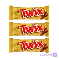 شکلات توییکس با مغز کارامل 50 گرمی | Twix Chocolate Bar اصل