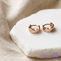 گوشواره حلقه‌ای دخترانه ژوپینگ سوپر لوکس