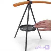 سه پایه شلنگ حیاط جاصابون‌دار