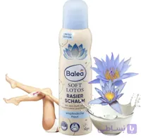 فوم اصلاح باله آ (Balea) مدل Soft Lotus مناسب پوست حساس