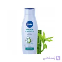 شامپو نیوآ زنانه Nivea حجم دهنده و تقویت کننده موهای نازک و کم حجم حاوی بامبو و کلاژن حجم ۲۵۰ میل