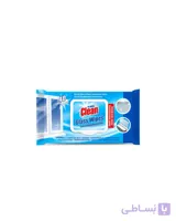 دستمال مرطوب شیشه ‌پاک‌ کن ات هوم کلین At Home Clean بسته ۴۰ عددی
