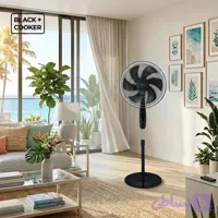 پنکه برند بلک کوکر کد ۰۱ با صفحه تاچ و نمایشگر دیجیتال ۶۰وات
