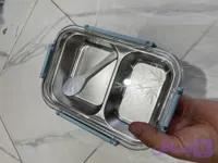 ظرف غذا کودک جنس داخل استیل وپلاستیک بیرون