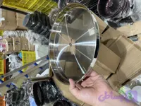 سینی استیل نگیر با قطر 28cm جنس قوی و محکم
