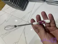 همزن دسته سرامیک فنری سایز کوچک طرحدار