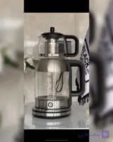 چایی ساز رو هم شیشه ای برندبلک کوکر دارای ال ای دی