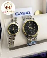 ساعت مچی استیل کاسیو کلاسیک مردانه زنانه ست