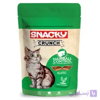 تشویقی گربه اسنکی مرغ کرانچی کنترل گلوله مویی Snacky Crunch