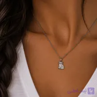 گردنبند استیل گربه کالیکو