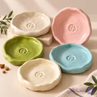 کنسروخوری سرامیکی گربه و سگ کوچک طرح پنجه