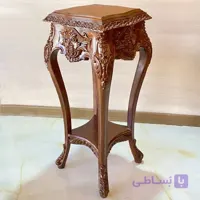 میز تلفن قهوه ای شیک پرمنبت